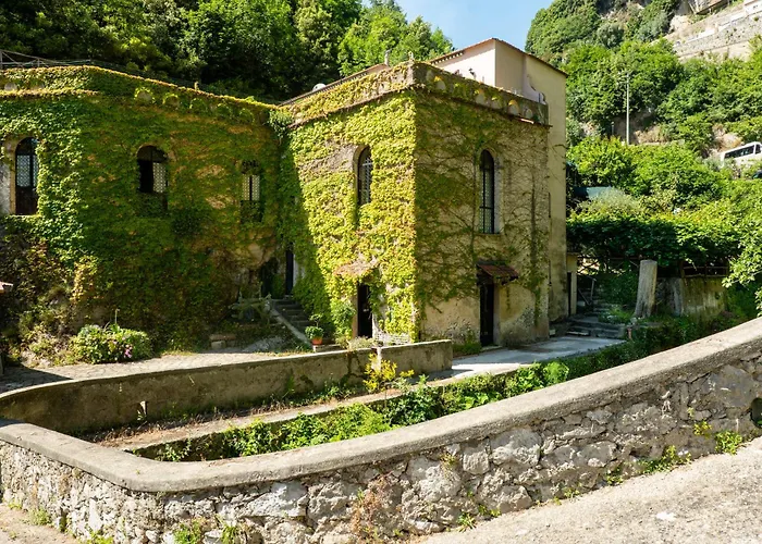 The Green Water Mill On The Amalfi Coast